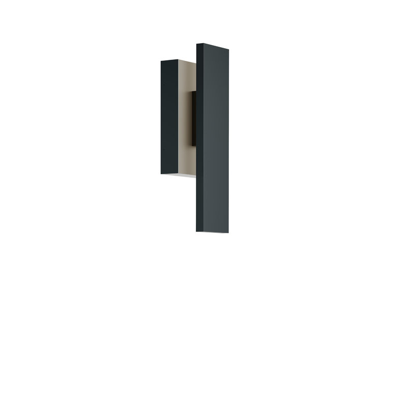 Tru Outdoor LED Sconce - Black, 4.7" H x 24" W x 5" D