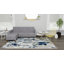 Tapis bleu Navarra Auden-42005781