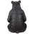 Bear-Zerk Giant Sitting Black Bear Statue