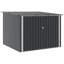 Vidaxl Bike Shed 3 Pcs Metal Storage Outdoor Garden Terrace Structure Solution-125281503