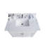Lavabo encastré rectangulaire en céramique-117205483