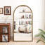 Miroir pleine longueur Gold Arch