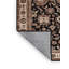 Tapis brun lavable à la machine-1733060554