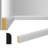 Art3d 96''x0.75''x0.35'' Wall Corner Moulding Trim,Glue Up Wall Corner Trim Moulding for Wall Edge Corner Countertop,Set of 4