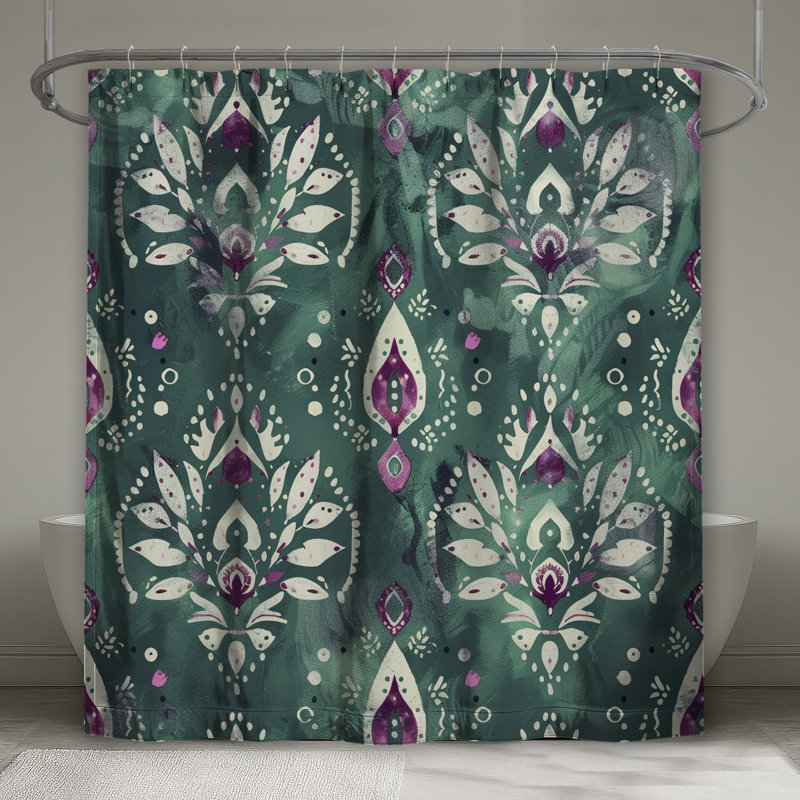 Rideaux de douche Floral, L 70 po x H 84 po