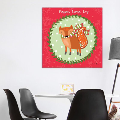 Woodland Friends I by Farida Zaman - Wrapped Canvas Print