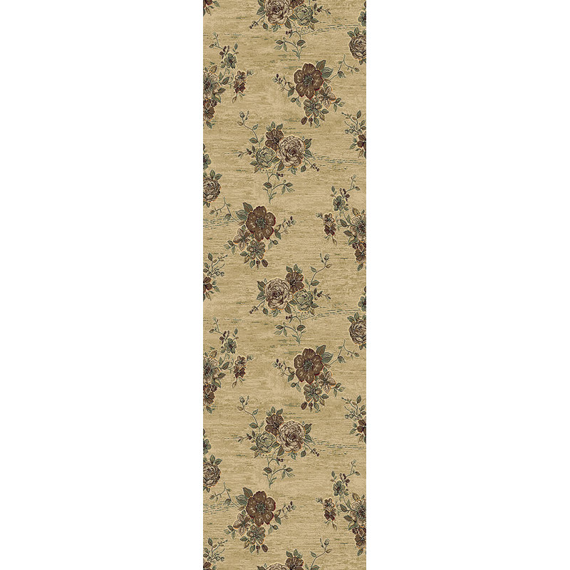 Ancient Garden Floral Indoor Rug, Runner 2'2" x 7'7"