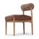 Kalista Genuine Leather Upholstered Back Side Chair Dining Chair