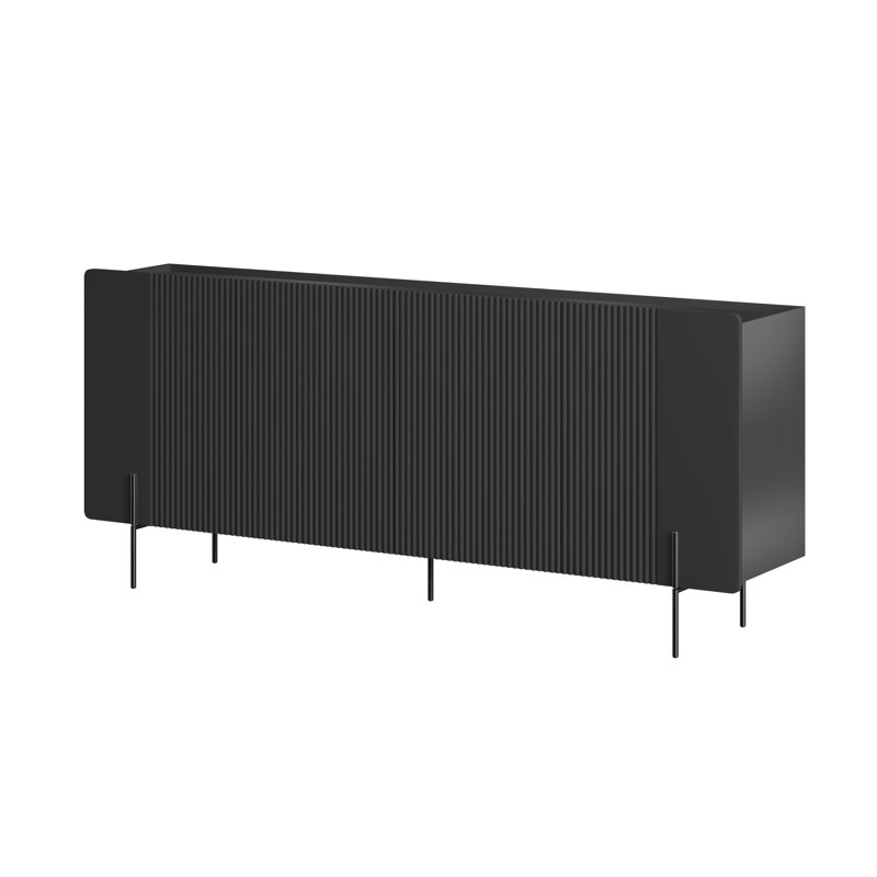 Oteri 200cm Sideboard, Black