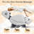 27'' Full Body Faux Leather Heated Massage Chair,10  Fix Rollers Zero Gravity Massage Chair for Home Relaxation-122952904