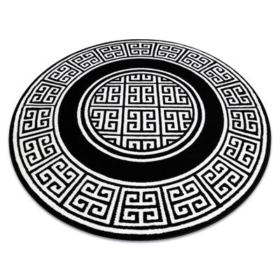 Round Fredonyer Geometrisch Area Rug