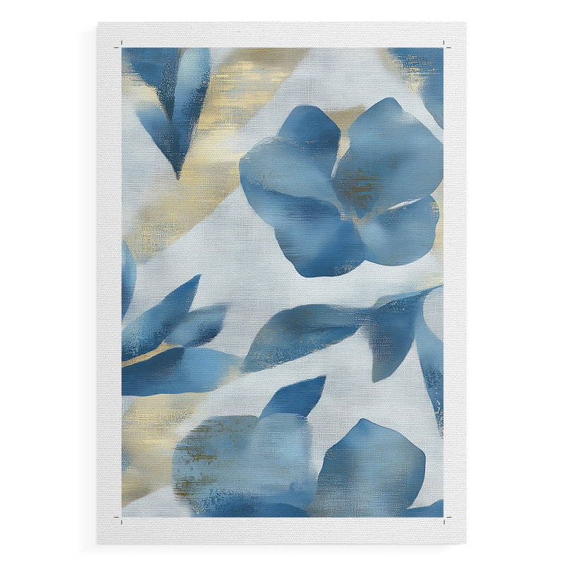 Série FLORAL Dxxxx - Impression sur toile seulement - non encadrée, H 27 po x l 18 po