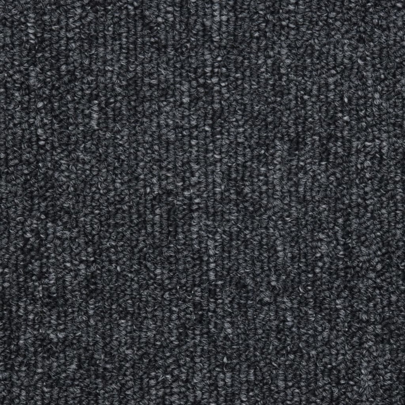 Gicu Non-Slip Backing Anthracite Stair Tread, Semi-Circle 24cm x 65cm, 10