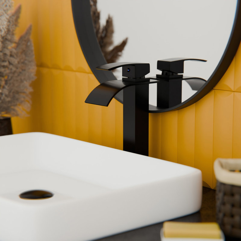 Remi Single-handle Bathroom Faucet, Matte Black