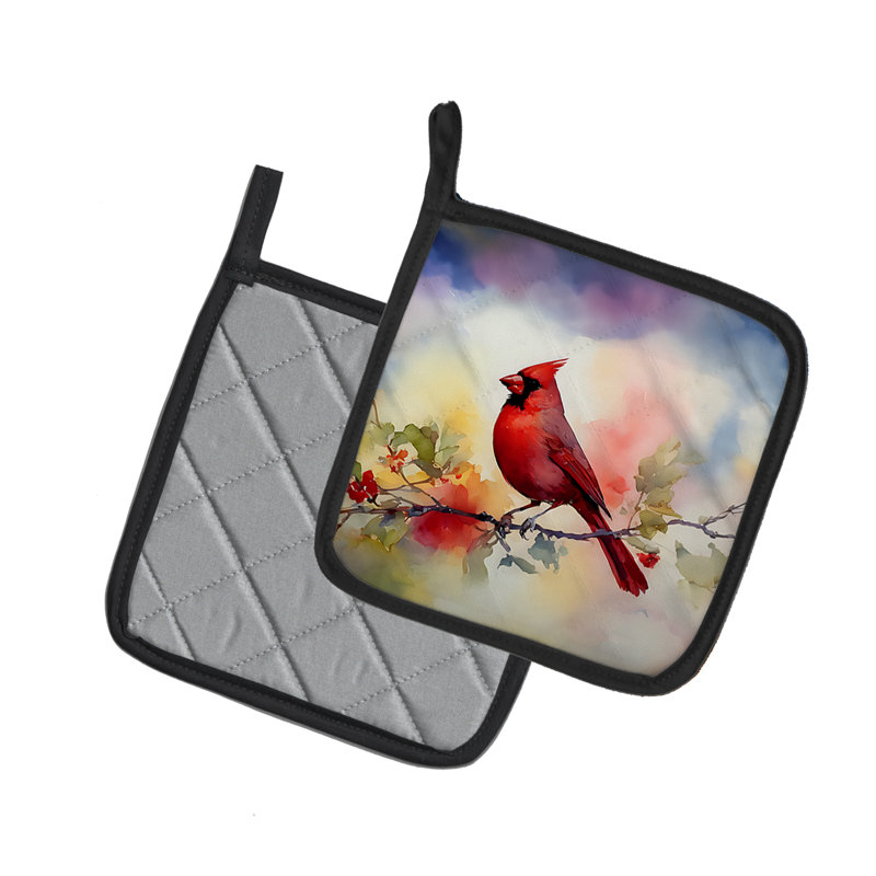 Paire de porte-pots Cardinal