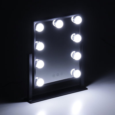 Machiah Metal Rectangle Floor Mirror