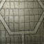 Papier peint alligator 3D Kamey Geo Hexagon