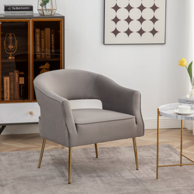 Chynna Velvet Armchair