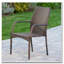 Chaises d'extérieur en osier