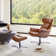 Blagorodna Swivel Recliner with Ottoman