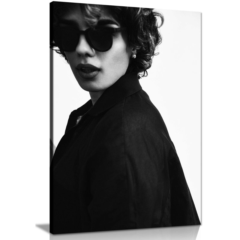 Woman In Fashion - Wrapped Canvas Print, 61cm H x 41cm W