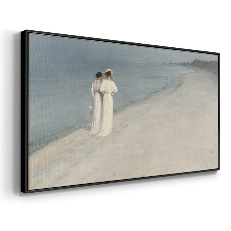 Série paysage - Dxlix - Toile tendue avec châssis encadré - Prêt à être accroché, H 25 po x l 49 po, Noir