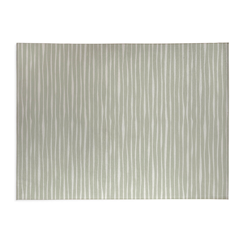 Tapis de bureau Sploog, L 6 pi x L 4 pi, Vert clair