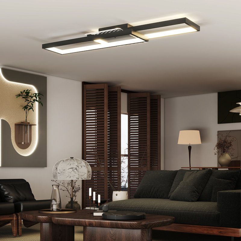 1 - Light Black LED Pendant