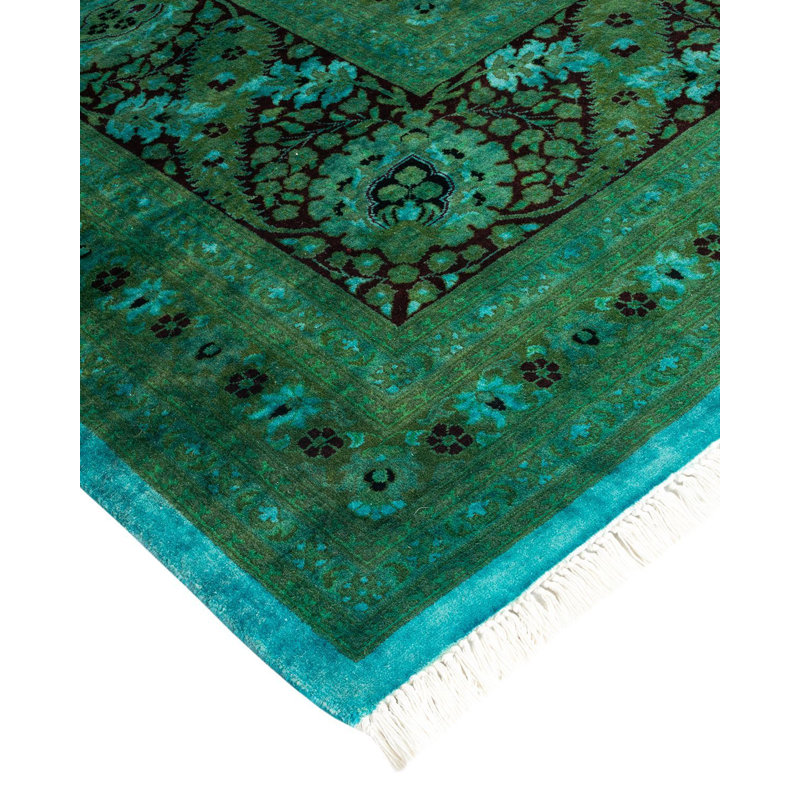 Fine Vibrance One-of-a-Kind 10' 2" X 16' 4" Hand Knotted Area Rug