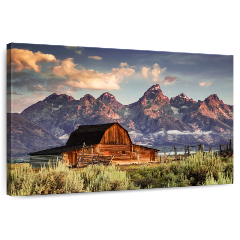 Lilie Barn At Teton, H 16 po x l 24 po
