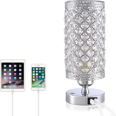 table lamp With Crystals