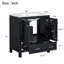 Ensemble de meuble-lavabo encastré 30 po-2002578047