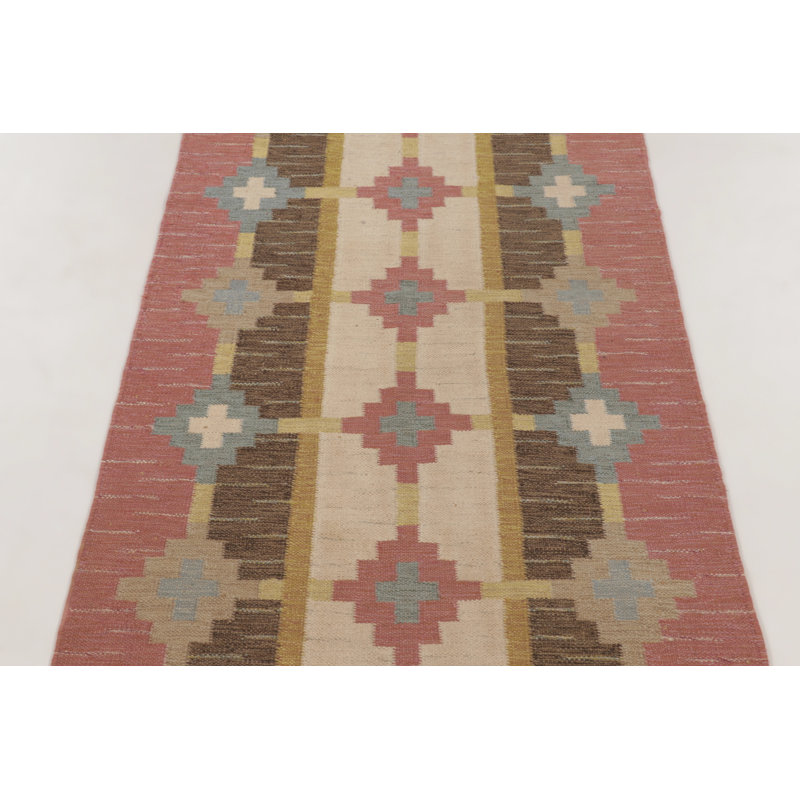Cotton and Wool Area Rug