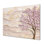 Lavender Bloom Acacia Tree Horizon I - Landscapes Metal Wall Art, Tree Metal Print