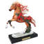 Figurine châtaignier cheer charançant Steed Horse par Laurie Prindle