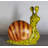 Comic Female Snail Over Sized Statue