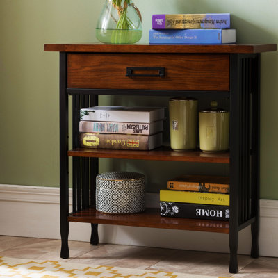 Ironcraft Solid + Manufactured Wood Bookcase
