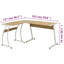 Bureau d'angle en L-1500987893