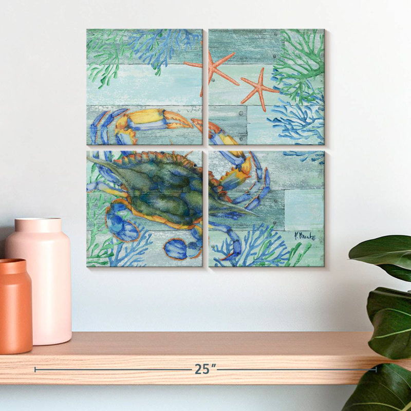 Brampt Clearwater Sealife IV, 18" H x 18" W