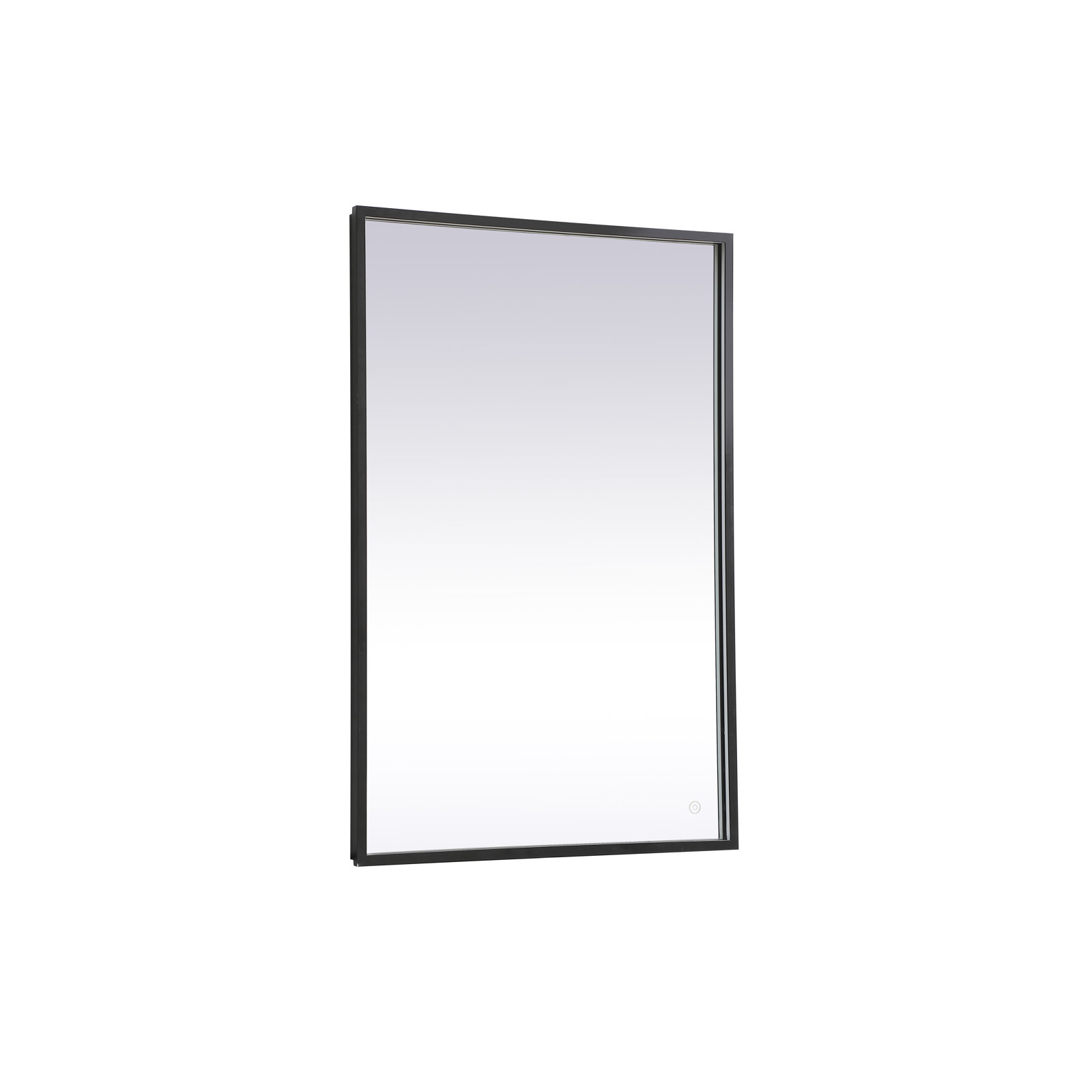 Piche Aluminum Mirror, Black, 27" x 40"