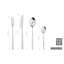 17 Stories Maiwen 16 Piece Cutlery Set , Service for 4