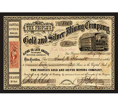 " Gold And Silver Mining Company "
