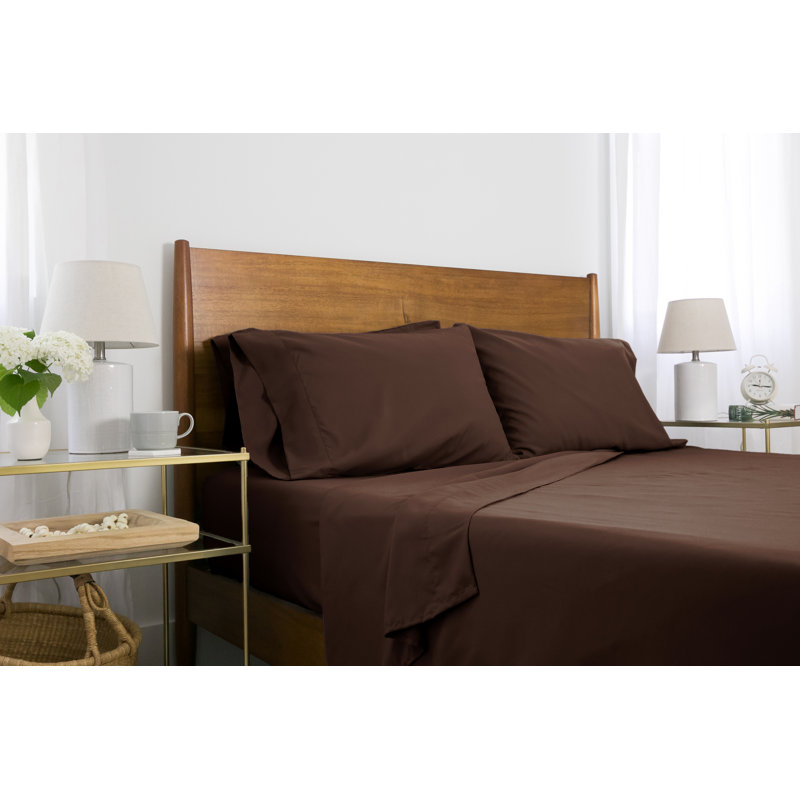 Essentials Southshore Fine Linens Microfiber Sheet Set deep pocket Sheets easy care, Light Blue, Twin