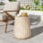 Outdoor Cleme Carved Side Table-117788996