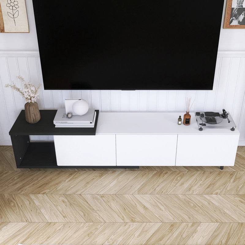 Meuble télé 70,1 '' à 100 '', Blanc