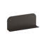 Tablette murale en métal Colesen, noire, 21,7 po x 9,1 po x 4,7 po | Fabrication 100% métal, épaisseur: 0,06 po | Conception moderne de couleur unie, parfaite pour la décoration et le rangement, pièce décorative robuste et élégante-102349874
