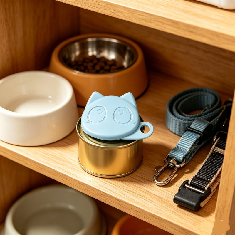 Couvercle réutilisable pour aliments en silicone, bleu, Bleu