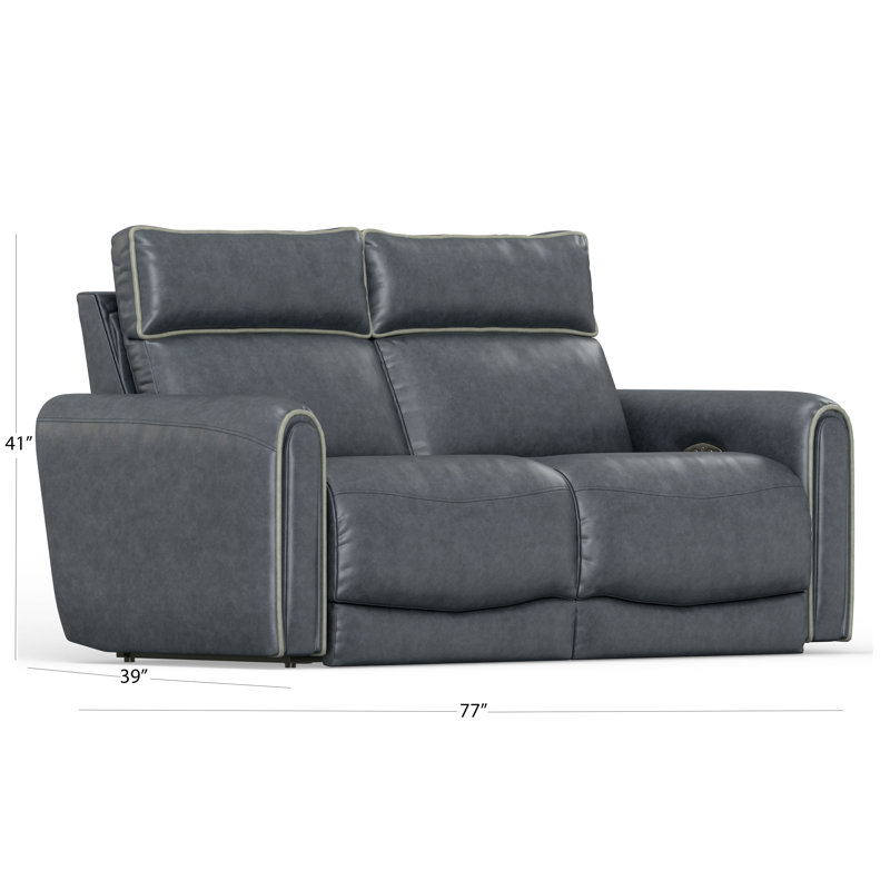 Causeuse inclinable électrique Nahele, Gris