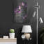 Art mural en métal «Zen Purple Orchids» par Elena Ray-101654338