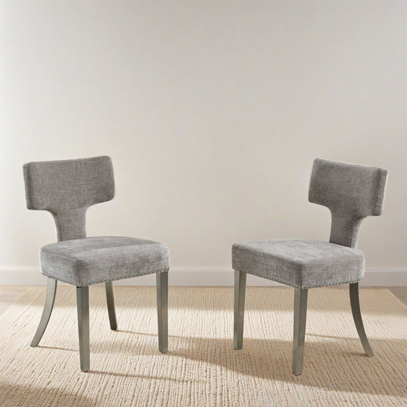 Chaises de salle à manger Modern, Gris